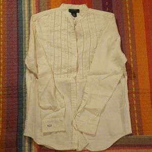 Lauren Ralph lauren 100% linen shirt